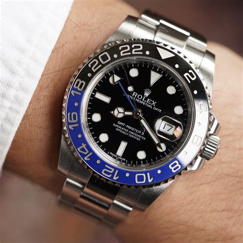 rolex batman weight grams